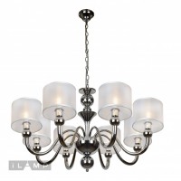 Подвесная люстра iLamp Spring RM1690/8 Хром Подвесная люстра iLamp Spring RM1690/8 Хром