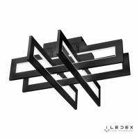 Потолочный светильник iLedex Stalker 9082-600*600-X 96W Черный Потолочный светильник iLedex Stalker 9082-600*600-X 96W Черный