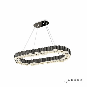 Подвесная люстра iLedex Glacier WL D8832-800x350 Хром