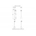 Бра Crystal Lux ALTO AP5W LED BLACK