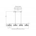 Светильник подвесной Crystal Lux MYSELF SP40W LED