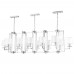 Люстра Crystal Lux NICOLAS SP12 L1600 NICKEL/WHITE