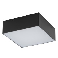 Потолочный cветильник Nowodvorski Lid Square Led Black 10424 Потолочный cветильник Nowodvorski Lid Square Led Black 10424
