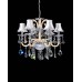 Хрустальная подвесная люстра Lumina Deco Denica LDP 66249-6 WT