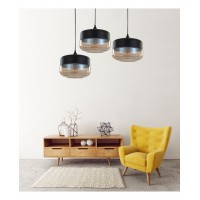 Подвесной светильник Lumina Deco Barlet LDP 6808 BK+TEA Подвесной светильник Lumina Deco Barlet LDP 6808 BK+TEA