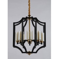Подвесная люстра Lumina Deco Vigatto LDP 1224-8 BK+MD