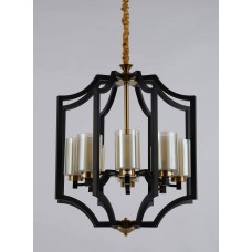 Подвесная люстра Lumina Deco Vigatto LDP 1224-8 BK+MD