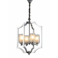Подвесная люстра Lumina Deco Vigatto LDP 1224-4 CHR