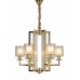 Подвесная люстра Lumina Deco Manhattan LDP 8012-6 F.GD