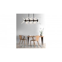 Подвесной светильник Lumina Deco Alford LDP 6036-16 BK Подвесной светильник Lumina Deco Alford LDP 6036-16 BK