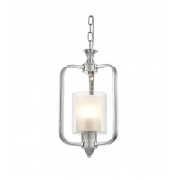 Подвесная люстра Lumina Deco Atlanta LDP 1222-1 CHR+WT Подвесная люстра Lumina Deco Atlanta LDP 1222-1 CHR+WT