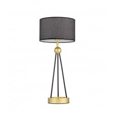 Настольная лампа Lumina Deco Belforte LDT 5527 GD+BK