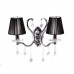 Бра Lumina Deco Bellisica LDW 8033-2 BK