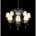 Хрустальная подвесная люстра Lumina Deco Venisia LDP 8810-8 SL