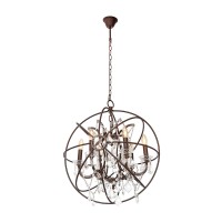 LOFT1897/6 Подвесная люстра LOFT IT Foucaults orb crystal LOFT1897/6 Подвесная люстра LOFT IT Foucaults orb crystal