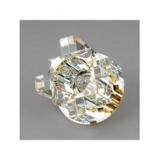 1037-G9-Cl-Gl Светильник точечный прозрачный-золото