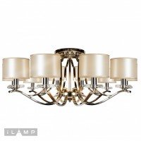 Потолочная люстра iLamp London 88389/10 Хром Потолочная люстра iLamp London 88389/10 Хром