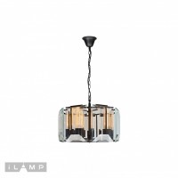 Подвесная люстра iLamp Panorama 6108-500 Черная Подвесная люстра iLamp Panorama 6108-500 Черная