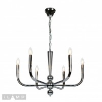 Подвесная люстра iLamp Evolution 88088-6 Хром Подвесная люстра iLamp Evolution 88088-6 Хром
