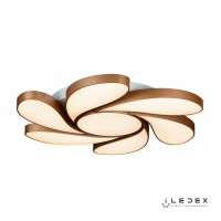 Потолочная люстра iLedex Flower 108W Золотая Потолочная люстра iLedex Flower 108W Золотая