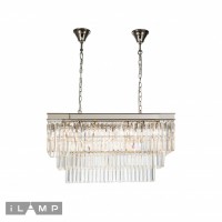 Подвесная люстра iLamp Triumph 6119-800 NICKEL Подвесная люстра iLamp Triumph 6119-800 NICKEL
