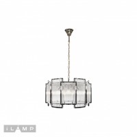 Подвесная люстра iLamp Tribeca MD0276-6C CHROME+SMOKY GRAY Подвесная люстра iLamp Tribeca MD0276-6C CHROME+SMOKY GRAY