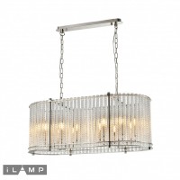 Подвесной светильник iLamp MANHATTAN P2554-12 NICKEL Подвесной светильник iLamp MANHATTAN P2554-12 NICKEL