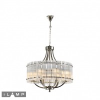 Подвесной светильник iLamp SILVERSTONE P9504-6 NICKEL Подвесной светильник iLamp SILVERSTONE P9504-6 NICKEL