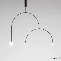 Подвесной светильник iLamp NORTH 8628P/3 BLACK&WHITE Подвесной светильник iLamp NORTH 8628P/3 BLACK&WHITE