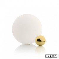 Настольный светильник iLamp MONO 10240T/1-D250 WHITE&GOLD Настольный светильник iLamp MONO 10240T/1-D250 WHITE&GOLD