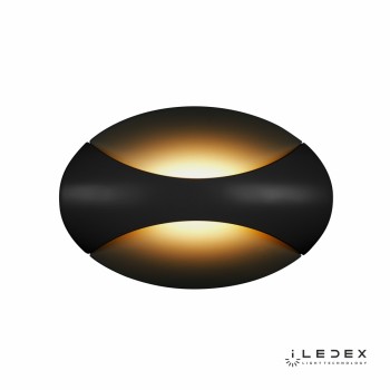 Настенный светильник iLedex Flux ZD8151-5W 3000K black+gold