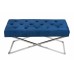 Банкетка ArtHomeDecor Cross ID-78 CR Blue