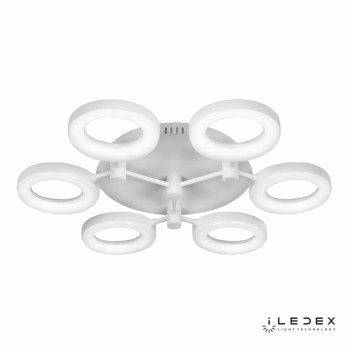 Потолочная люстра iLedex Jomo FS-014-X6-(B) 72W Белый