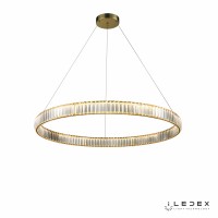 Подвесной светильник iLedex WOODSTOCK 10920P/1-38W-3000K-D1000 GOLD&CLEAR Подвесной светильник iLedex WOODSTOCK 10920P/1-38W-3000K-D1000 GOLD&CLEAR