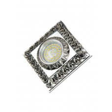 6121SQ-GU-10-Ch Светильник точечный хром