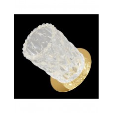 630-GY-5.3-Cl-Gl Светильник точечный прозрачный-золотой