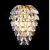 Бра Crystal Lux CHARME AP3 GOLD/TRANSPARENT