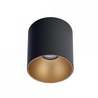 Потолочный cветильник Nowodvorski Point Tone Black/Gold 8224 Потолочный cветильник Nowodvorski Point Tone Black/Gold 8224