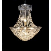 Хрустальная подвесная люстра Lumina Deco Aviolla LDP 10423 Хрустальная подвесная люстра Lumina Deco Aviolla LDP 10423