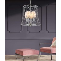 Подвесная люстра Lumina Deco Berton LDP 8013-4 CHR Подвесная люстра Lumina Deco Berton LDP 8013-4 CHR