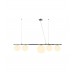Подвесной светильник Lumina Deco Baristica LDP 6012-5 CHR+WT