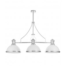 Подвесной светильник Lumina Deco Ettore LDP 710-3 WT+CHR