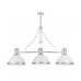 Подвесной светильник Lumina Deco Ettore LDP 710-3 WT+CHR