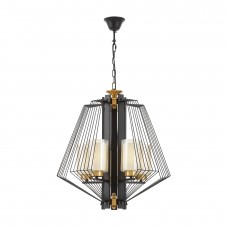 Подвесной светильник Lumina Deco Canti LDP 1244-5 BK+MD