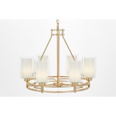 Подвесной светильник Lumina Deco Marietta LDP 8025-6 F.GD+WT