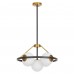 Подвесной светильник Lumina Deco Donzano LDP 8034-5 BK+WT