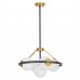 Подвесной светильник Lumina Deco Donzano LDP 8034-5 BK+WT