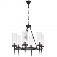 Подвесной светильник Lumina Deco Moratti LDP 8022-6 BK+PR Подвесной светильник Lumina Deco Moratti LDP 8022-6 BK+PR