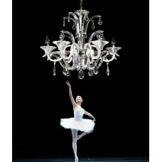 Хрустальная подвесная люстра Lumina Deco Miranda LDP 66980-6