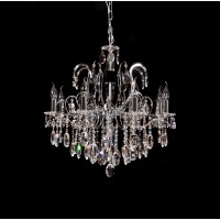 Хрустальная подвесная люстра Lumina Deco Daniella LDP 9123-8 Хрустальная подвесная люстра Lumina Deco Daniella LDP 9123-8